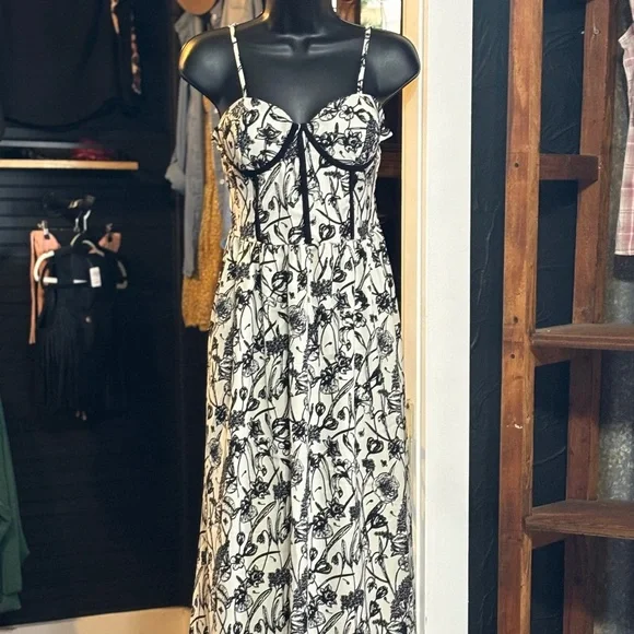 Dresses | Black Ivory Aline Dress | Poshmark